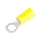 Gardner Bender Ring Terminal, 600 V, 4 AWG Wire, 12 in Stud, Vinyl Insulation, Yellow 14-099 - alternate 2